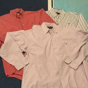 Ralph Lauren button-down long sleeved shirts (3)